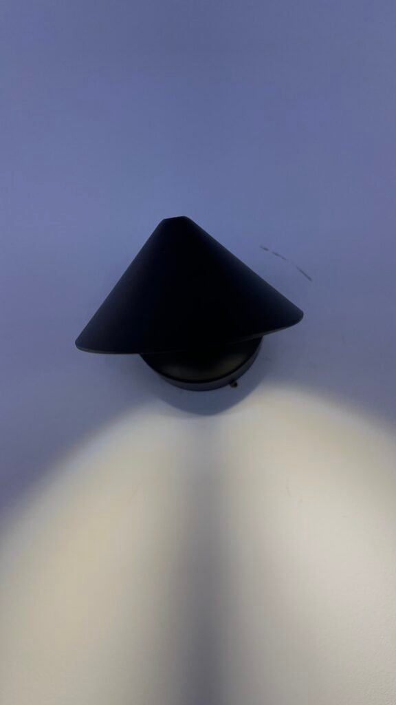 Modern Outdoor Cone Wall Light