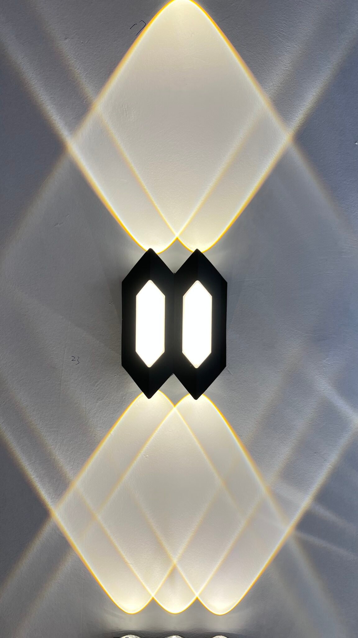 Dual Diamond Wall LED Light