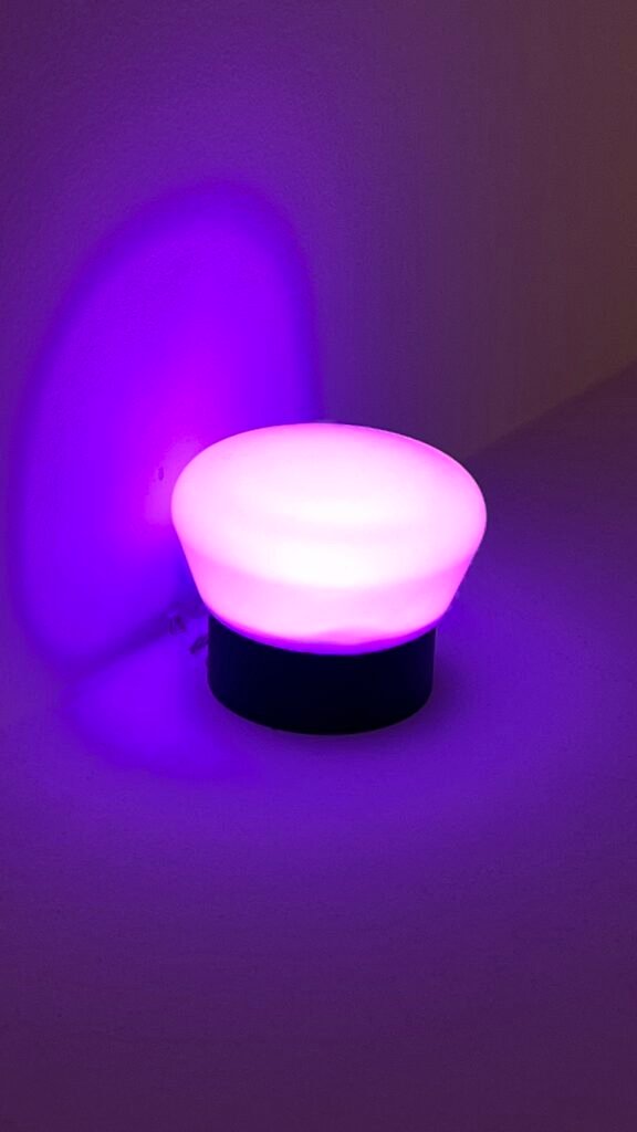 RGB Dome-Shaped LED Wall Bulb