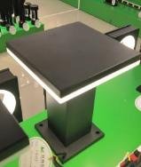Modern Square LED Post Light