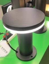 Modern Round LED Post Light