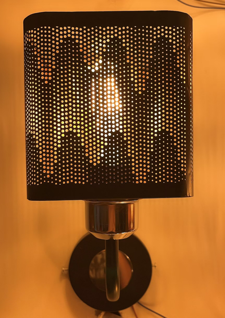 Perforated Wall Light