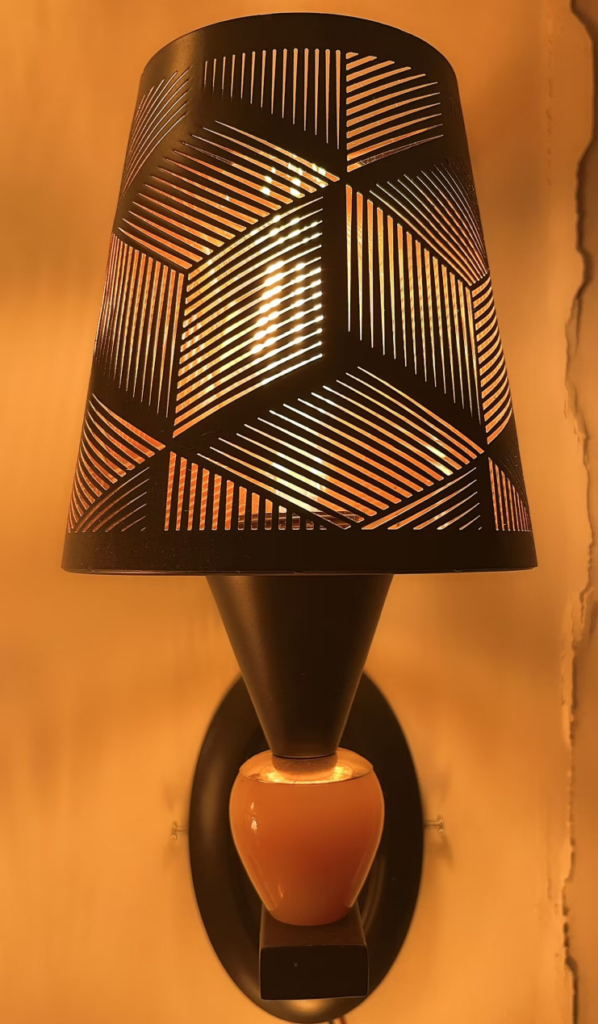 Geometric Wall Light