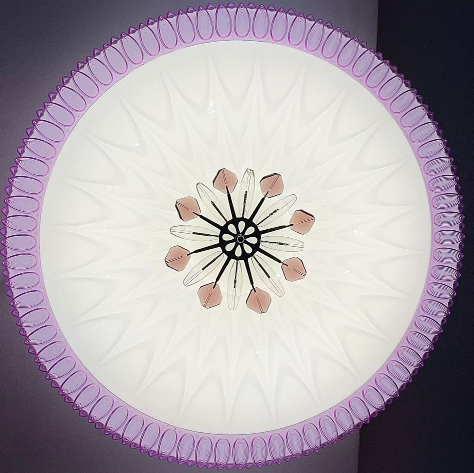Floral Pattern Ceiling Light