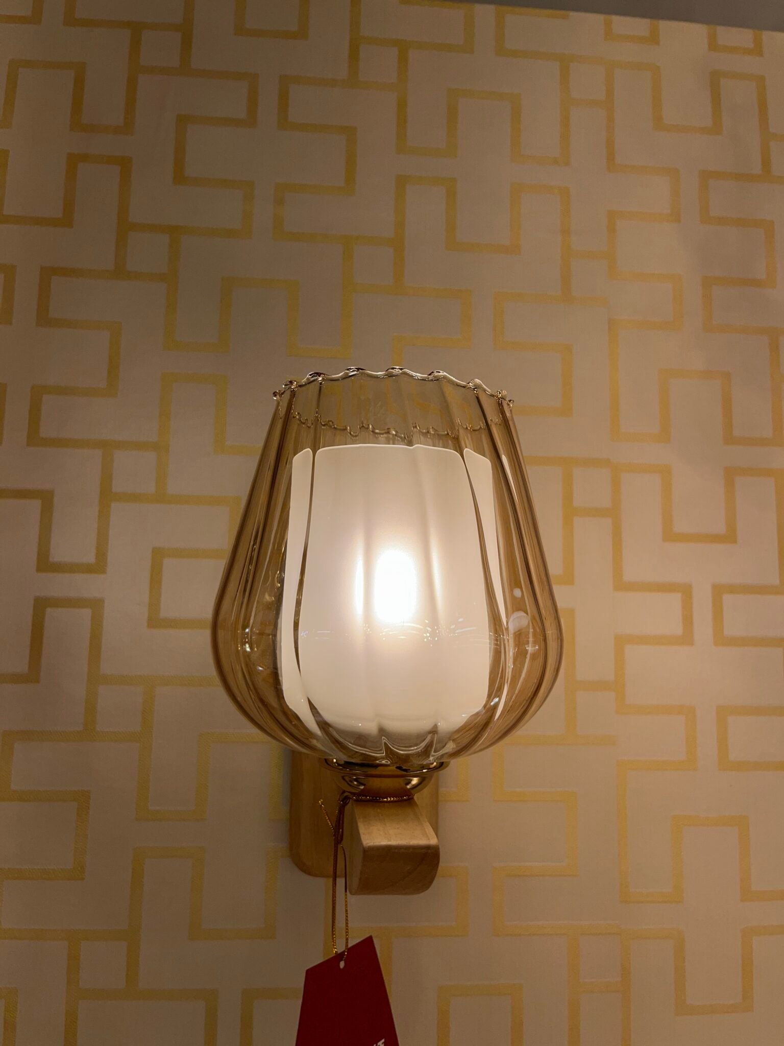 Glass Wall Sconce