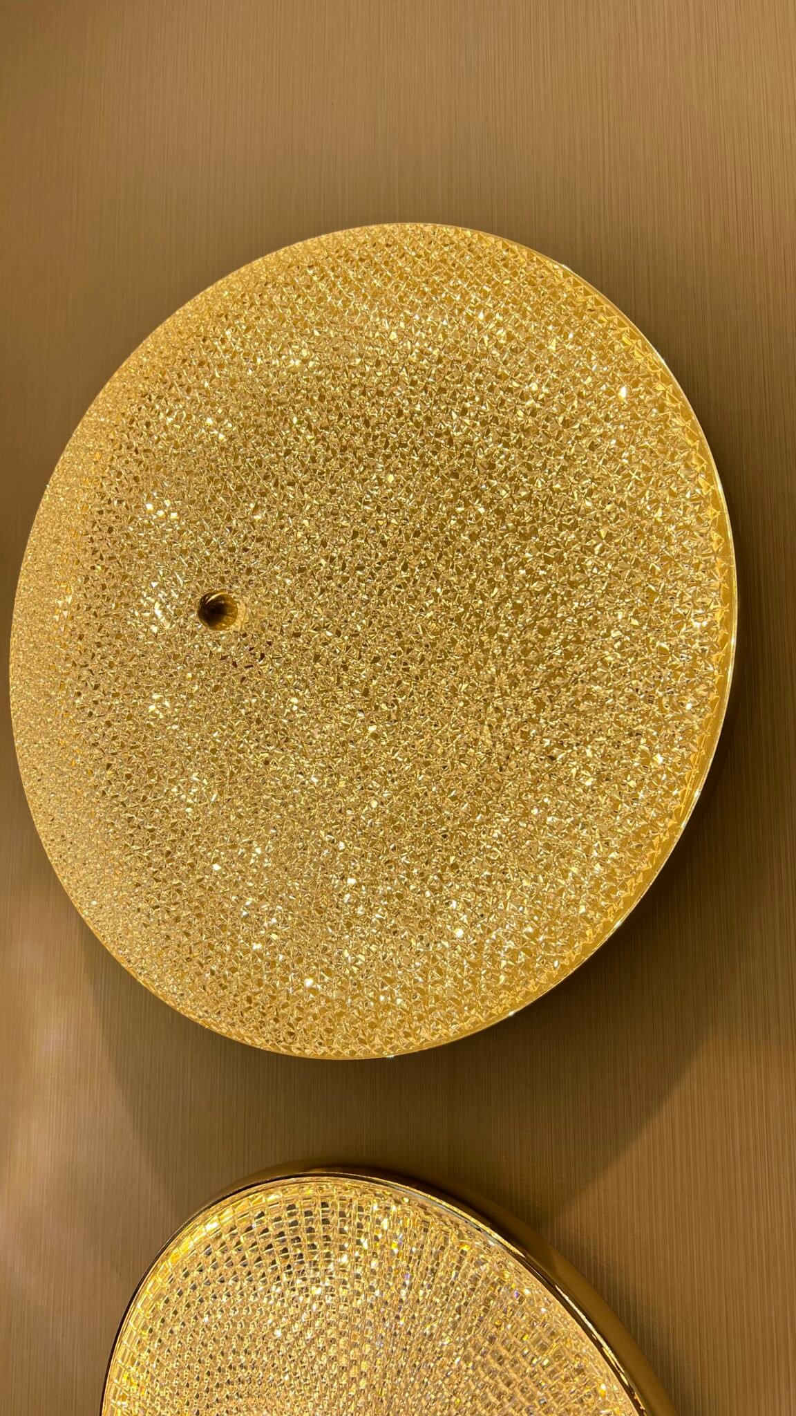 Crystal Ceiling Doom Light