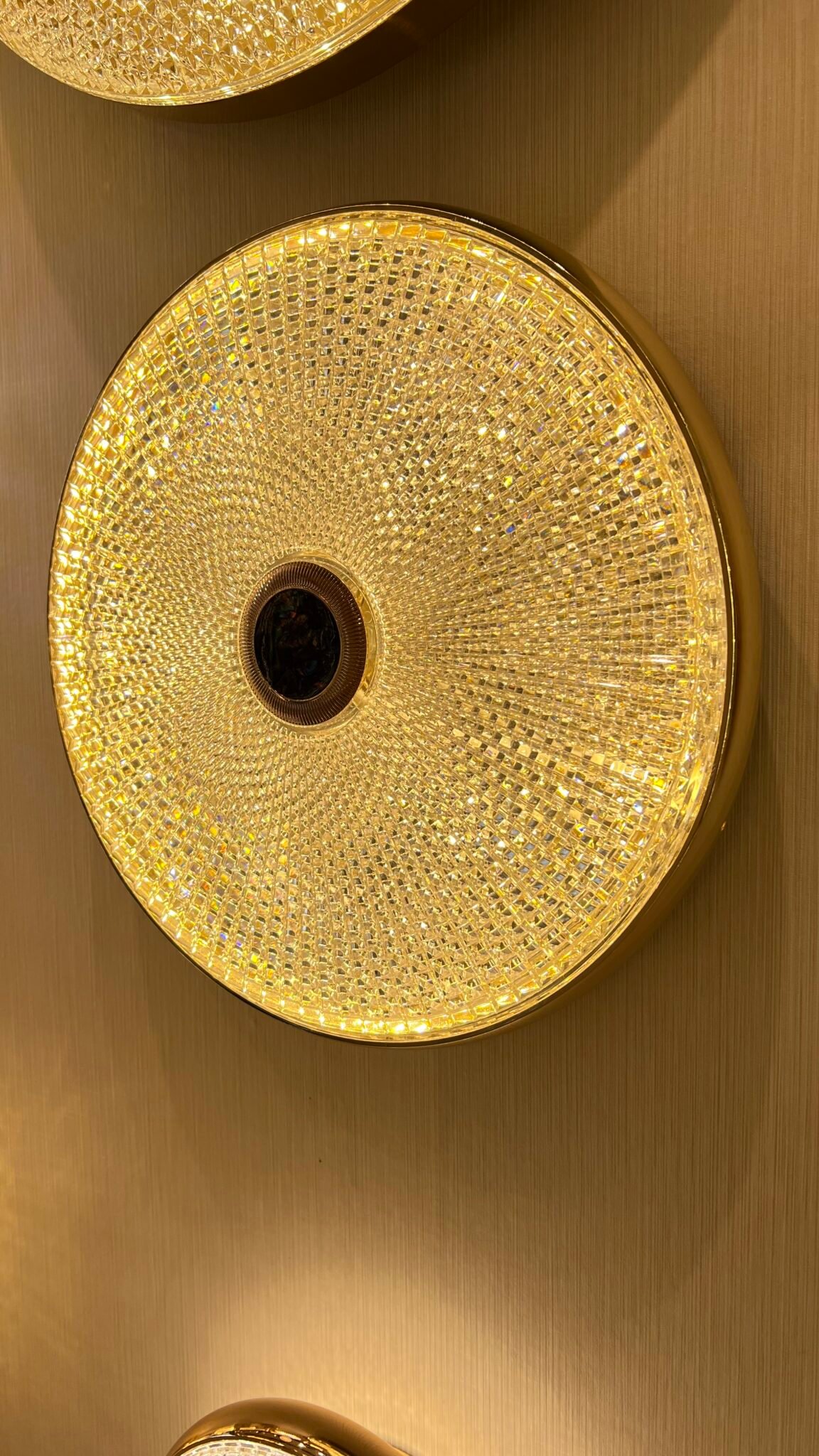 Crystal Ceiling Doom Light