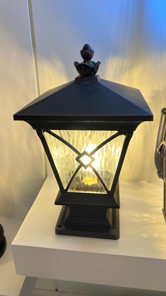 Elegant Outdoor Post Lantern