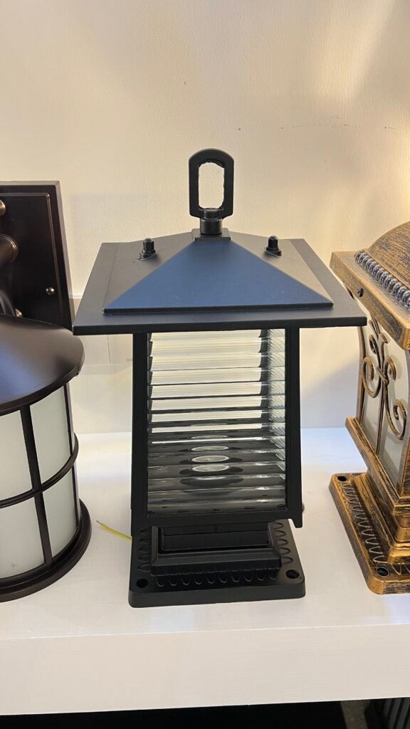 Modern Outdoor Post Lantern