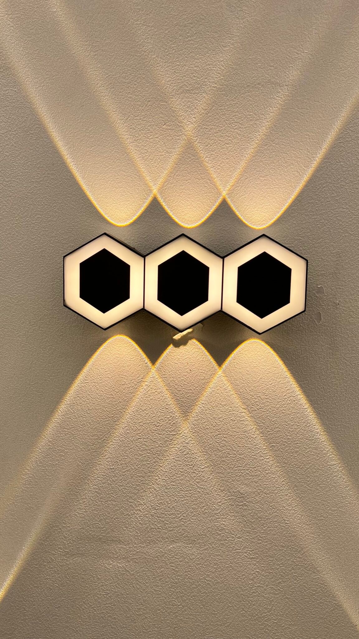 Hexagonal Wall LED Light