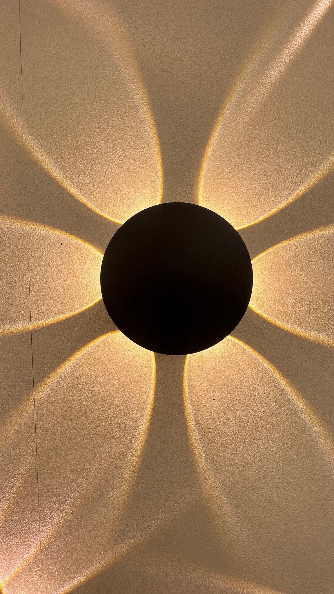 Radiant Circular Wall LED Light