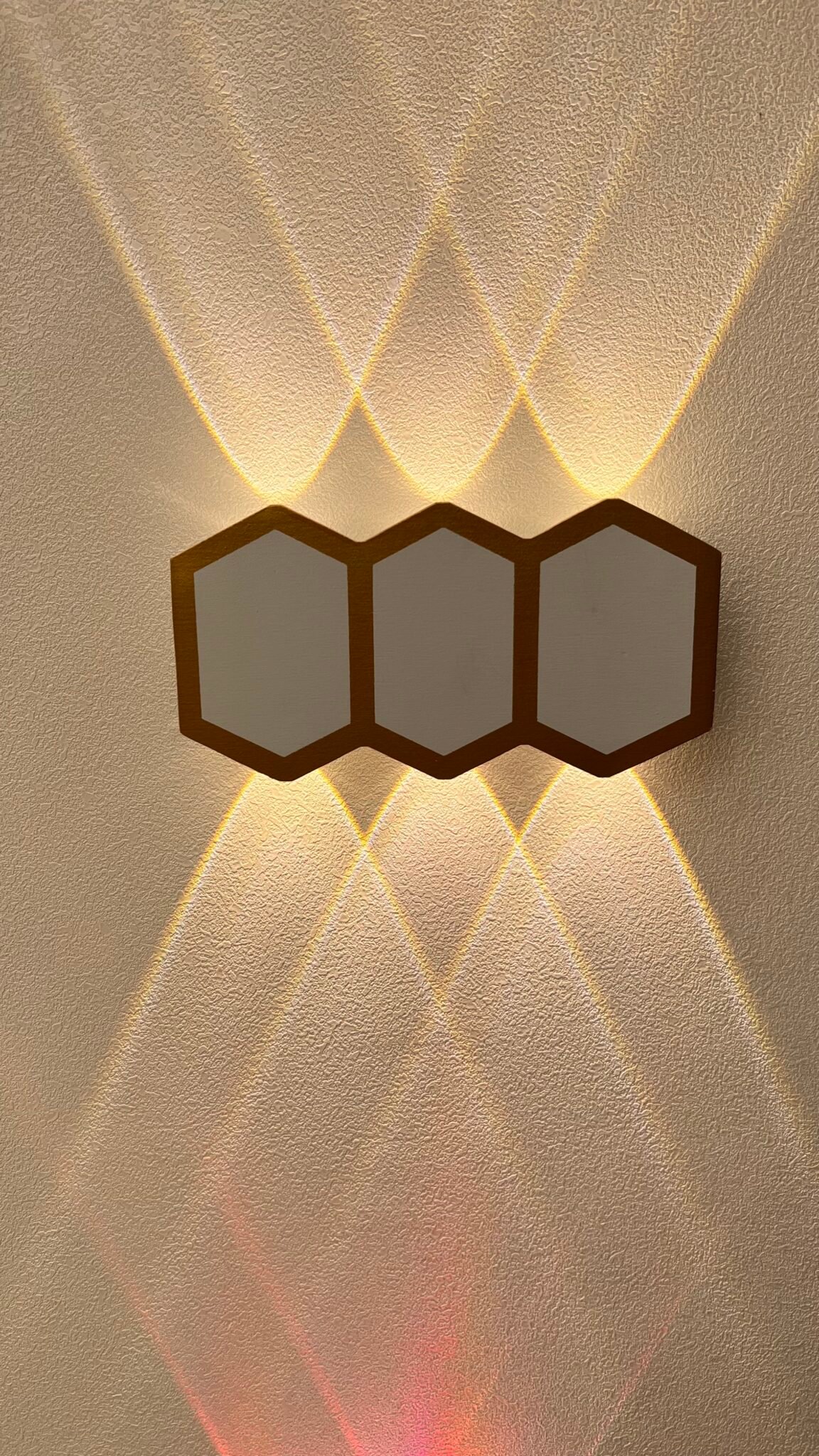Hexagonal Wall LED Light